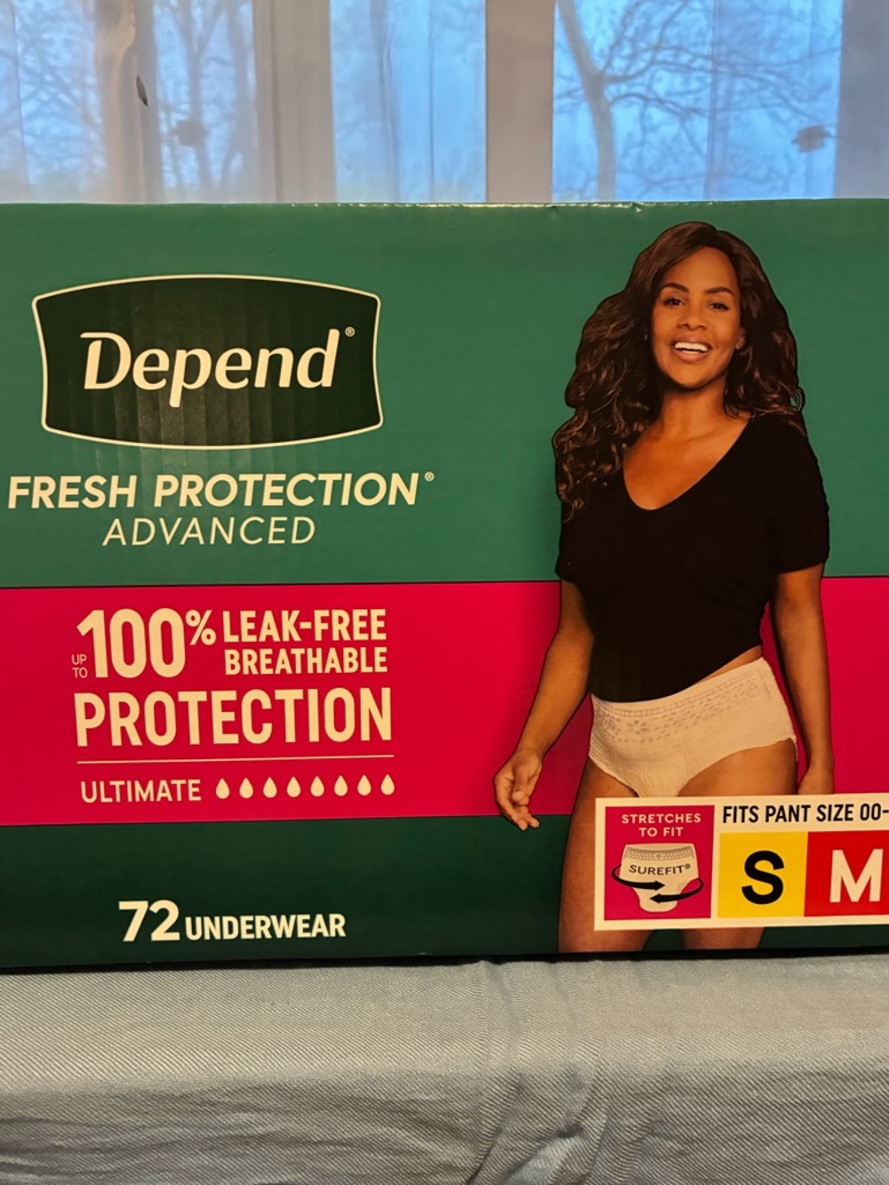 Depend Fresh Protection Advanced Women's Underwear - (72)